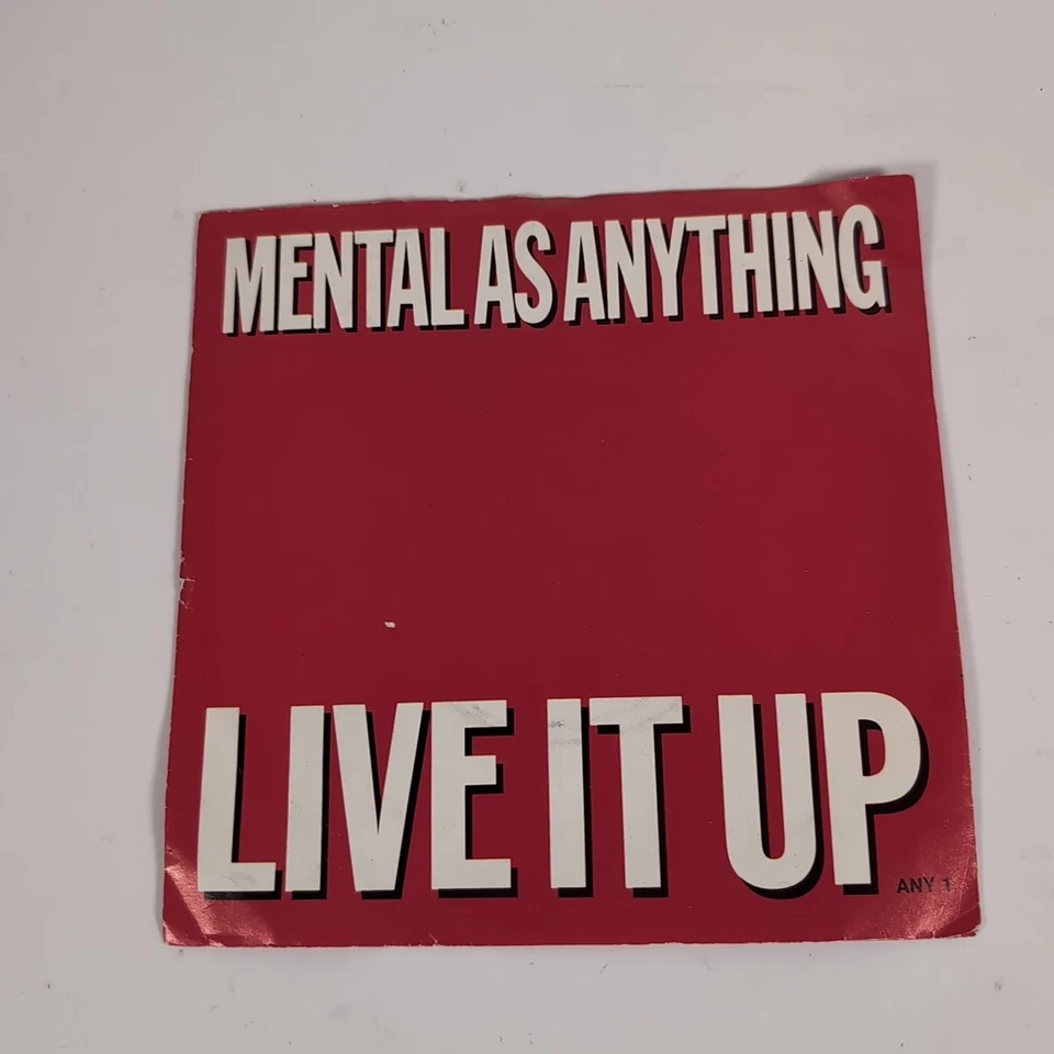 Mental As Anything - Live It Up Vinyl - Image 2 of 4
