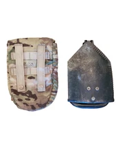 Military Style Entrenching Tool - Folding Shovel with OCP Covers