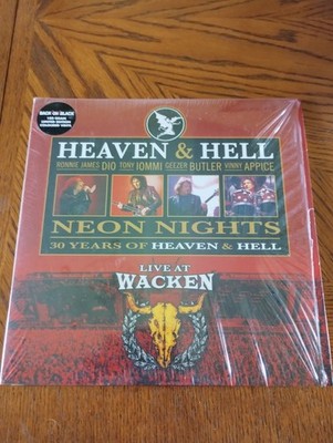 Heaven & Hell '' Neon Nights'' Live at Wacken x 2LP red vinyl