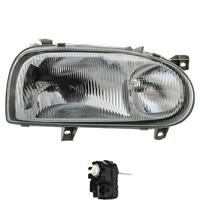 Halogen Scheinwerfer Rechts FüR VW Golf III 3 Typ 1H Bj. 91-97 Inkl. Motor