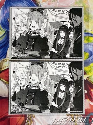 Fire Emblem Engage Manga Band 7 Bonus Monochrom Papier 2 Blatt