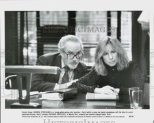 1987 Press Photo Richard Dreyfuss and Barbra Streisand in a scene from "Nuts."