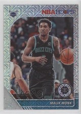 2019-20 Panini NBA Hoops Premium Stock Silver Mojo Prizm Malik Monk #264 e9p
