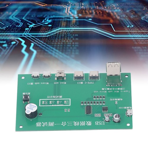 USB-Kabeltester 3-in-1-Testplatine Kurzschluss- Und Leerlauf-Testmodul Für Die W - Afbeelding 18 van 23