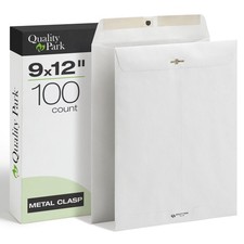 Quality Park Executive Gray Gummed Clasp 9 x 12 Inches,