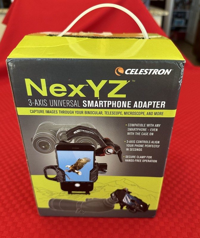 Celestron NexYZ  3 Axis Universal Smartphone Adapter - Great Condition
