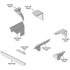 Black Cab Kit W/o Headliner Fits John Deere Replaces Ccr40l