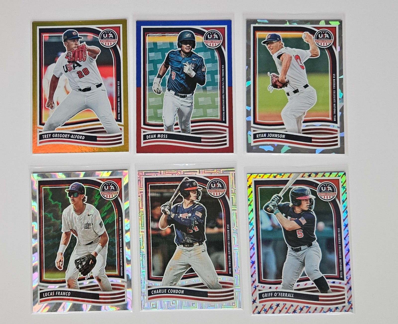SHORT PRINT PROSPECT PARALLELS! 2024 Panini USA Stars & Stripes! YOU PICK!