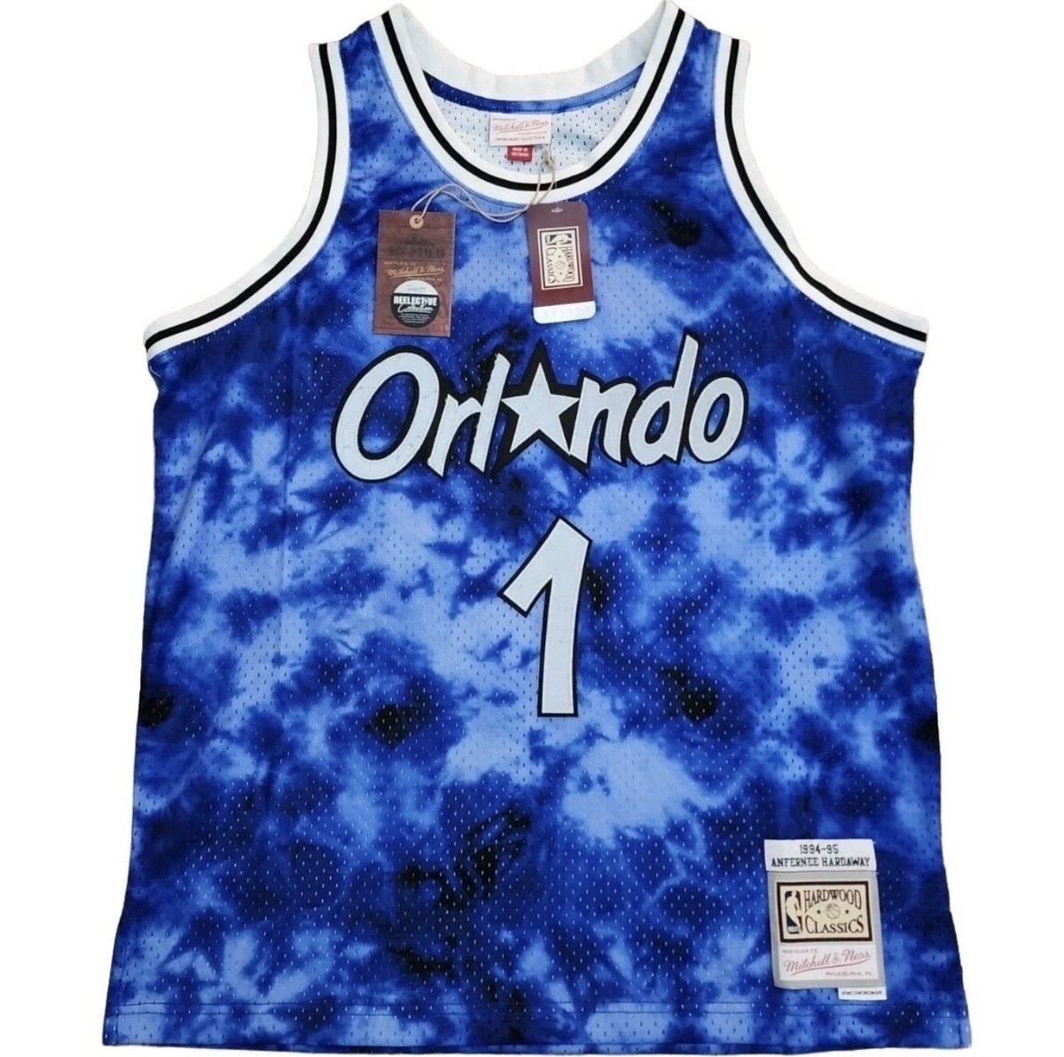 Size S Mitchell & Ness Penny Hardaway Orlando Magic Galaxy
