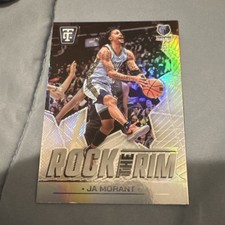 Panini 2024-25 Totally Certified holoRock the Rim Ja Morant #5 Memphis Grizzlies