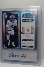 2022 Panini Contenders - Rookie Ticket Lewis Cine #161 Playoff Ticket /99...