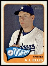 2014 Topps Heritage A.J. Ellis #22