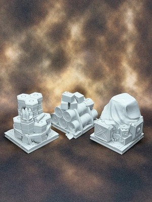 Zubehör Streuland Wargames Landschaft 32mm 28mm Txarli Container Kisten