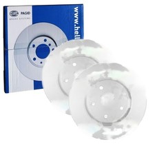 2x HELLA PAGID BREMSSCHEIBEN Ø330mm VORNE passend für CHRYSLER GRAND DODGE GRAND