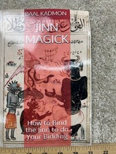 Jinn Magick Baal Kadmon 2015 First Edition Occult Binding Spirits Paperback