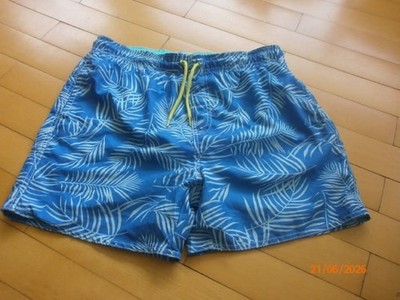 Summer Palms and Beach Herren Badehose Short Swimwear blau Gr. M 