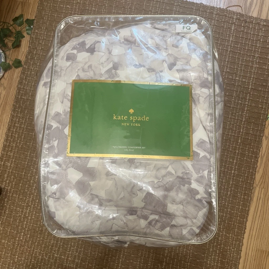 kate spade new york Queen Gray Comforters & Sets for sale | eBay