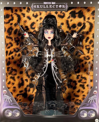 BOX DAMAGE Monster High Skullector Elvira Mistress of the