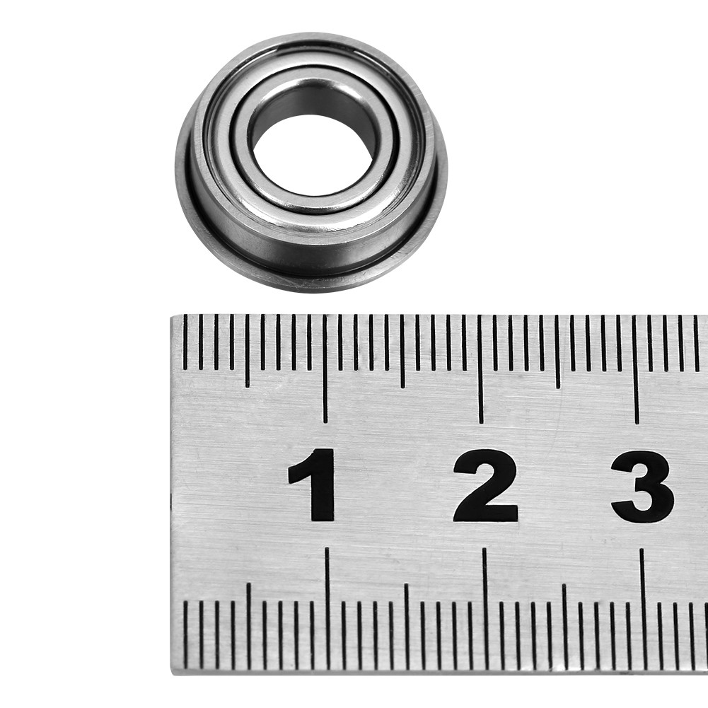 10pcs F688-ZZ Double Shielded Flanged Deep Groove Ball Bearings 8 X16x5mm