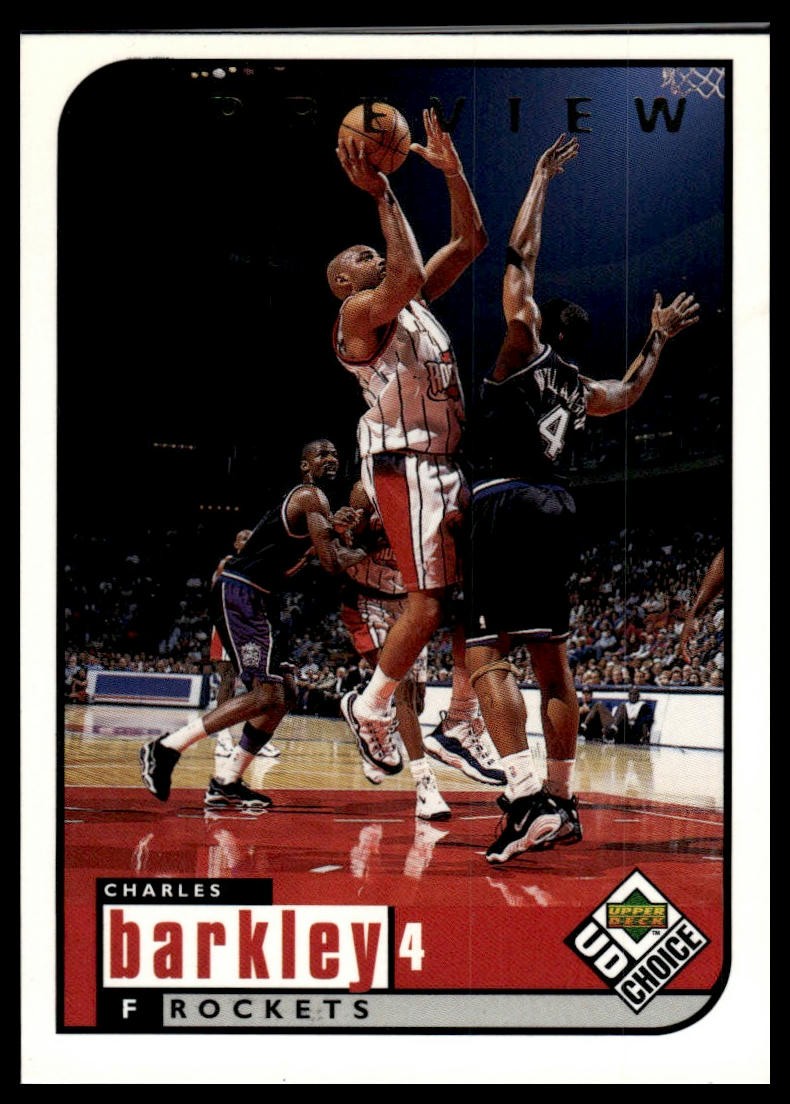 1998-99 UD Choice Preview #50 Charles Barkley