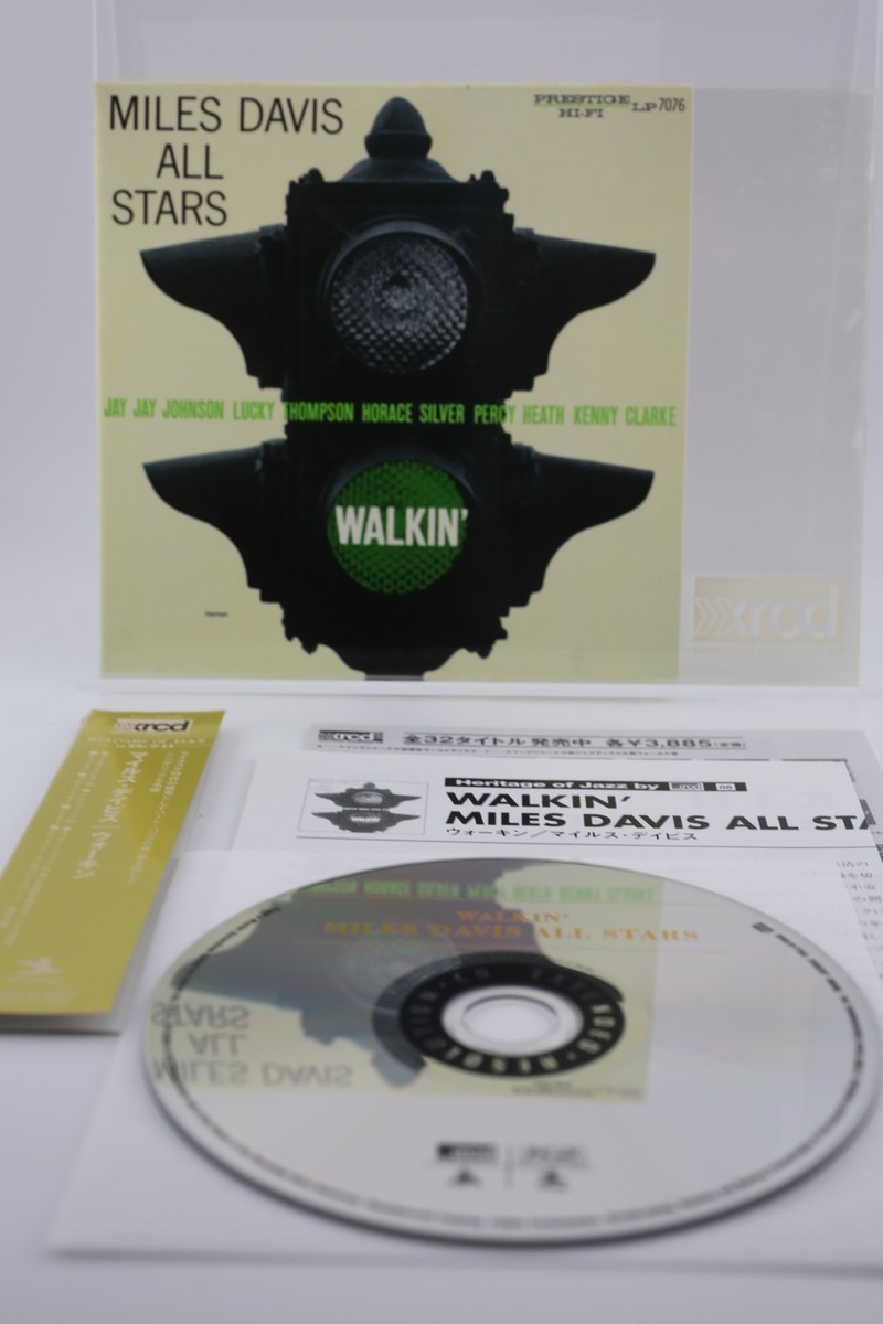 XRCD Miles Davis Walkin' All Stars Japan Mini LP OBI VICJ-61045