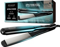 REVAMP Progloss Ultra X Shine Ceramic Hair Straighteners - Flat Iron Hair Straig