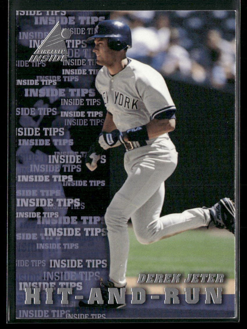 Derek Jeter 1998 Pinnacle Inside #133 Yankees HOF