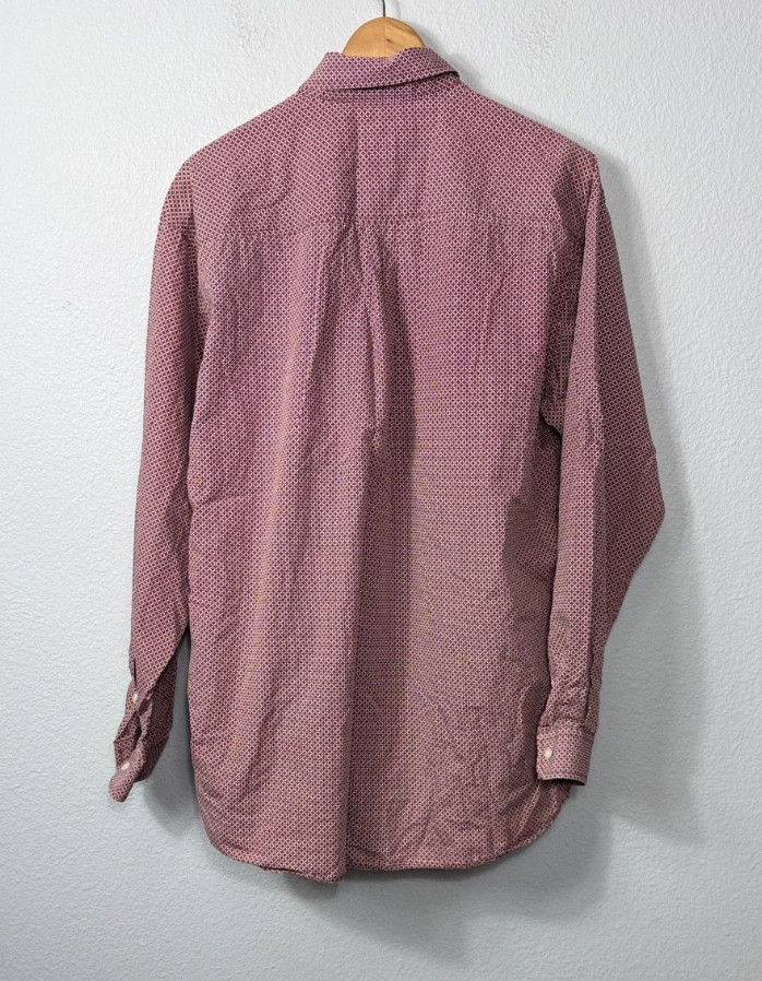 Cinch Men's Large Patterned Button Down Shirt Lon… - image 4