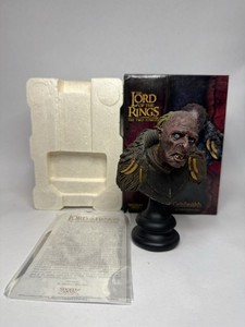 LOTR Grishnákh Orc Bust Sideshow Weta 245/2000 Two Towers Polystone LNIB A32