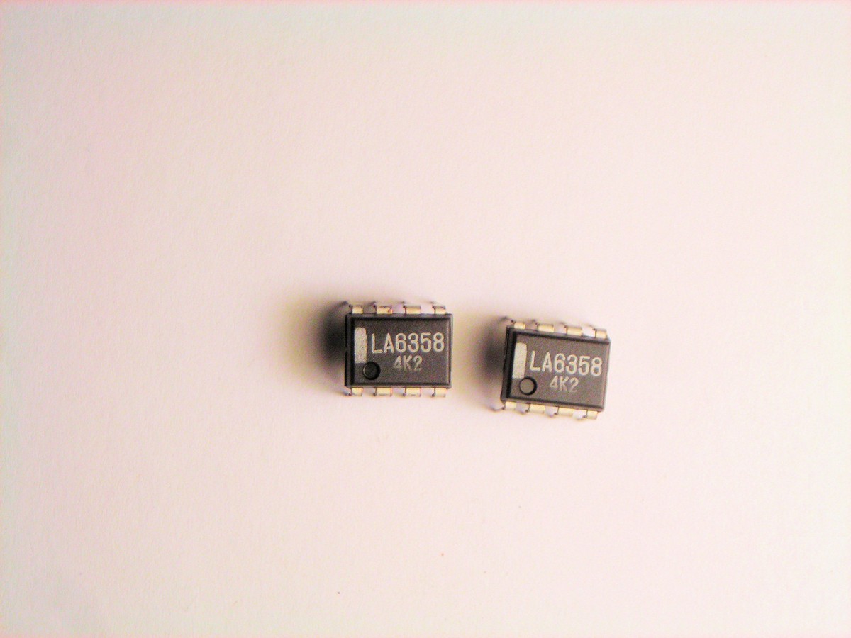 LA6358NM 三洋ジュアル オペアンプ IC　6358N　 ３０個 LA6358 