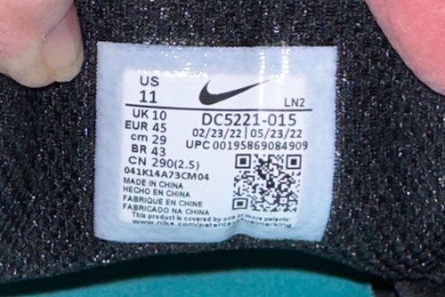 NIKE Air Zoom Infinity Tour Next% Black Grey Golf Shoes Cleat Men 7 8 9 10 11 12 - Picture 14 of 15