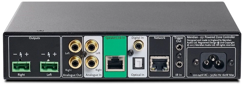 Meridian Audio 251 audio streamer with 100W amplifier for ROON - Bild 3 von 3