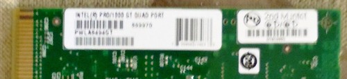Intel PRO/1000 GT Quad Port, PWLA8494GT , PCI-X - 4x RJ45 Netzwerkkarte - Afbeelding 3 van 3