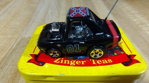 Dukes Of Hazzard General Lee Custom Black '70 Dodge Charger Tooned,1:64.new! - Picture 8 of 14