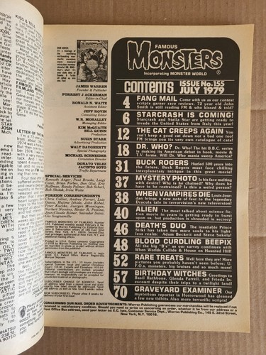 Famous Monsters of Filmland 1958 Warren, YOU PICK, Very Good Condition - Picture 352 of 479