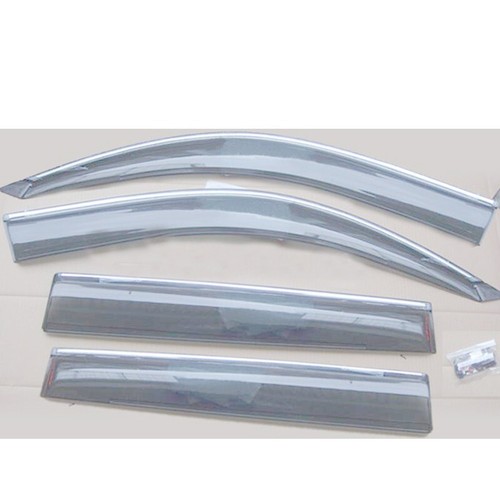 4x For Toyota Prado LC120 2003-2009 Left Right Door Window Eyebrow Frame Trim - Picture 2 of 3
