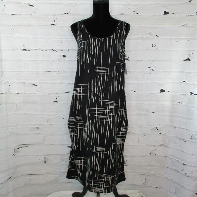 blue dress for baby girl Stripped Bodycon Maternity Tank Dress Cream/Black / X-Large main image 1