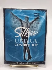 3 - Silkies Ultra Control Top - Queen Beige - X-Large Honey - 030502 Panty Hose