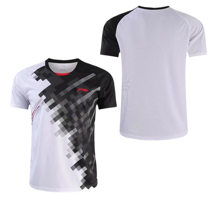 Nuevo Li-Ning Adulto Niño Deportes Prendas para el torso Tenis/bádminton Ropa Camisetas Para hombres Foto 4 de 4