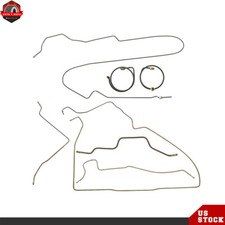 Power Disc Brake Line Kit Set Wo Abs For 1987-1995 Jeep Wrangler Yj