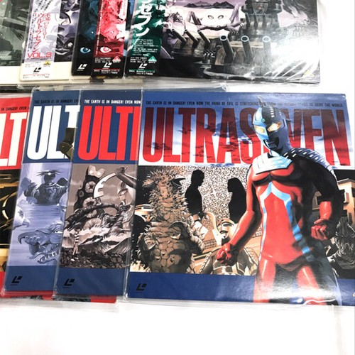Ultraman Seven Ultraseven 12 feuilles complet 8LD 49 épisodes LD Laserdisques - Photo 5/6