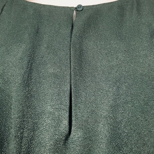 JUST FEMALE Lined Mae Dress Size XS Green Balloon Sleeve EUC - Picture 7 of 12