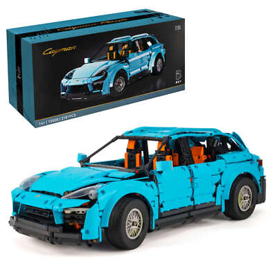 Technik Klemmbausteine Sportwagen als Porsche Cayenne 3181 Teile Kbox 10508