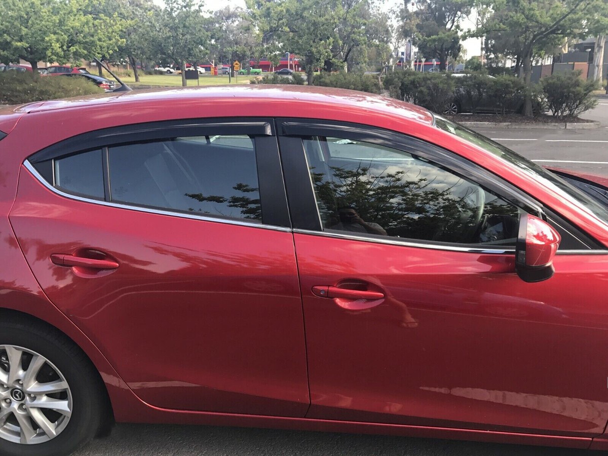 Luxury Weathershields, Weather Shields For Mazda 3 BM BN Sedan