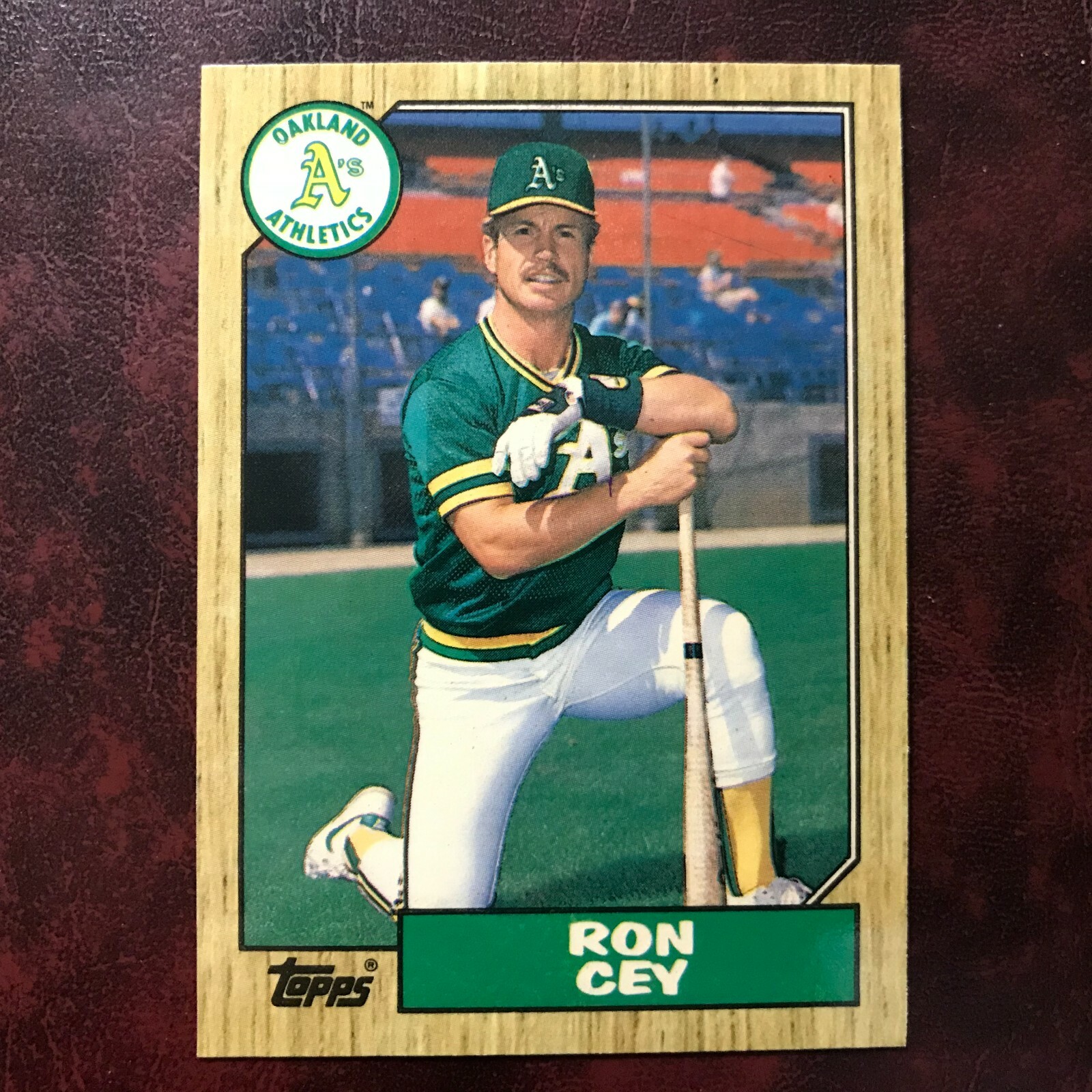1987 Topps TIFFANY Traded Set RON CEY #22T OAKLAND A'S ** MINT ** HIGH GRADE **