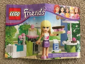 LEGO- FRIENDS- STEPHANIE'S OUTDOOR BAKERY- 3930- 100% COMPLETE