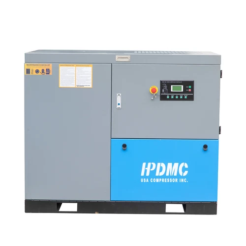 230V 3Ph Rotary Screw Stationary Air Compressor, With 270 gal tank and Air Dryer - Picture 2 of 9