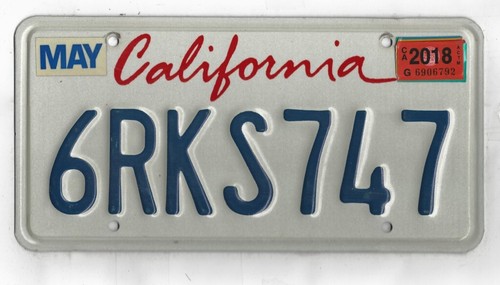 KALIFORNIEN verschiedene Schilder zur Auswahl aus AMERIKANISCHEM KENNZEICHEN - Bild 26 von 46