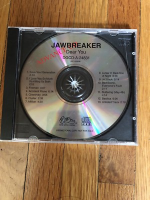 JAWBREAKER DEAR YOU Promo Advance CD Emo Pop Punk | eBay