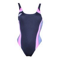 Swimming Costume Ladies Suit Speedo Endurance Black & Pink One Piece 30 Swimming Costume Ladies Suit Speedo Endurance Black & Pink One Piece 30